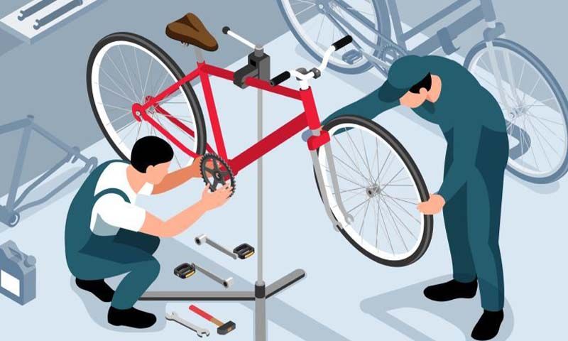 Entretien et réparation de vélos