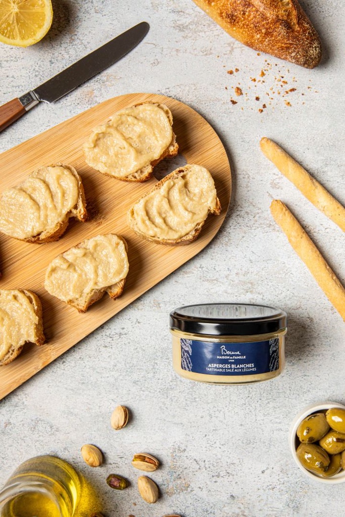 Tartinable aux asperges blanches